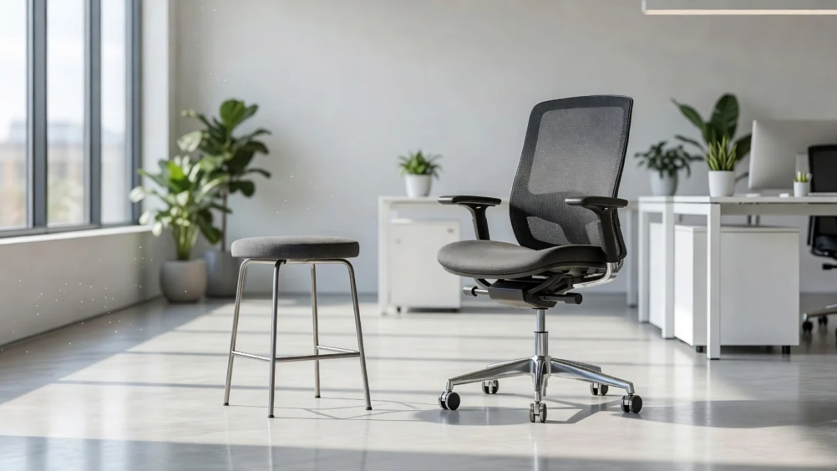 Chaise de bureau fixe ou roulante : que choisir selon son espace ?