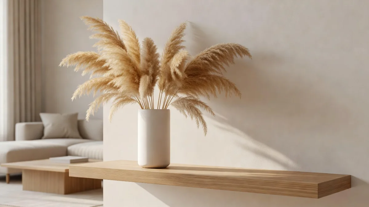 Comment décorer avec un vase blanc dans un intérieur moderne