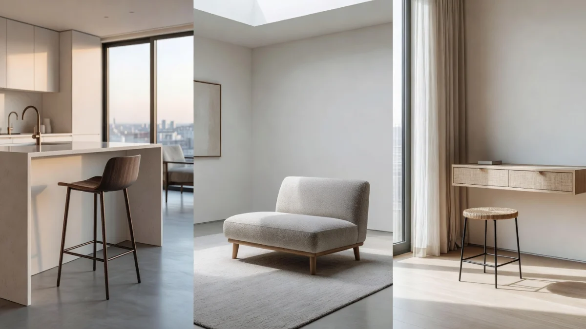 Comment intégrer un tabouret design dans chaque pièce de la maison