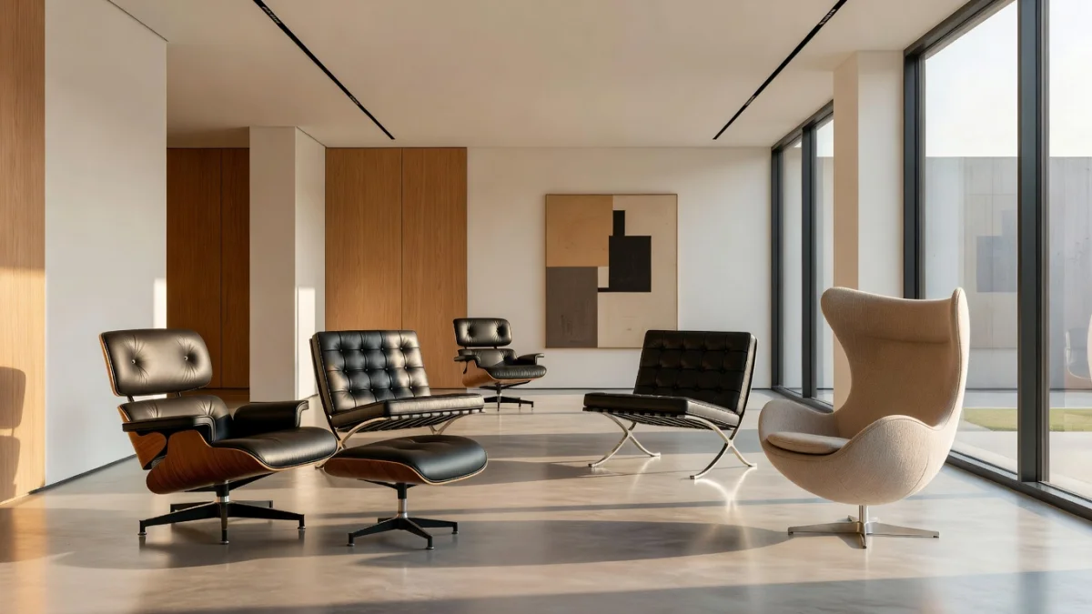 Fauteuil design : 6 modèles iconiques à connaître absolument