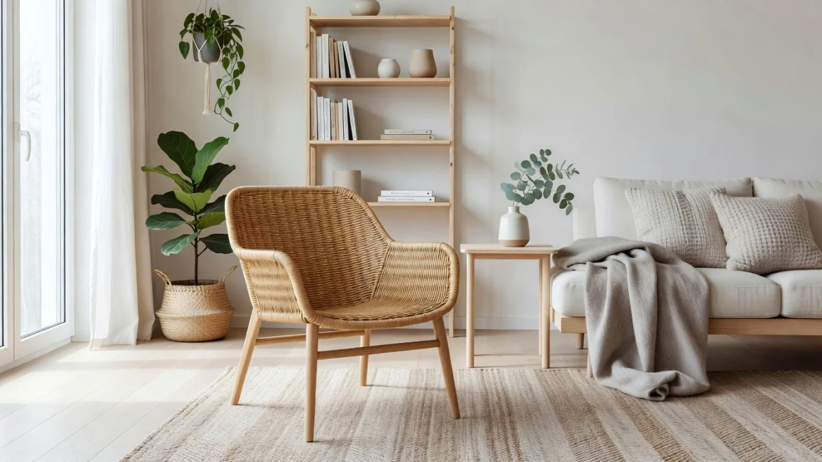 Fauteuil en rotin : comment l'intégrer dans un intérieur moderne
